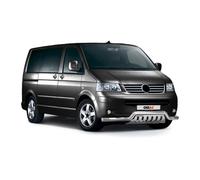 Frontbügel Frontschutzbügel für VW T5 2003-2015 mit ABE Stahl Silber Rammschutz