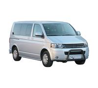 Frontbügel Frontschutzbügel für VW T5 2010-2015 ø63mm Stahl Schwarz Schutz