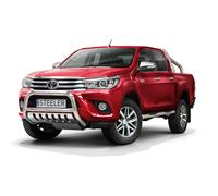 FRONTBÜGEL FRONTSCHUTZBÜGEL UNTERFAHRSCHUTZ FÜR TOYOTA HILUX 15-18 EG V2A