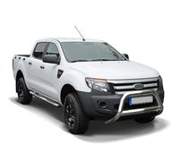 Edelstahl Frontbügel ABE für Ford Ranger (12-18) Frontschutzbügel Rammbügel 89mm
