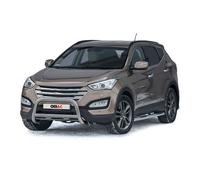 Frontbügel Schutz Frontschutzbügel für Hyundai Santa Fe 2012-2018 ABE Silber