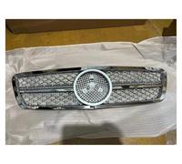 Frontgrill ABS Frontstoßstange Kühlergrill Haube Tuning Racing Grill Für Mercedes Für Benz C-Klasse W203 C200 C240 C280 C320 2001-2007 Kühlergrill Vorne