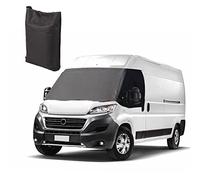 Frontscheibe Wrap Cover Ersatz für FIAT Ducato 2006-2021, Luxus Sonnenschutz Frontscheibenabdeckung Reisemobil Ersatz für Peugeot Boxer 2006-2014, Ersatz für Citroën Jumper, 600D Wasserdichtes Oxford