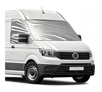 Frontscheibe Wrap Cover Ersatz Für VW Crafter/Grand California 2018-2025, Luxus Windschutzscheiben Abdeckung, Sonnenschutz Thermomatten Blackout Anti-UV/Frost/Ice/Staub