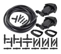 Frontscheiben-Sprühdüsen Kompatibel Mit Toyota Für Solara 2004 2005 2006 2007 2008 2 Stück Auto-Scheibenwaschanlage Wischerdüsen Schlauch 85381AE020