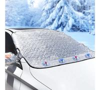 Frontscheibenabdeckung Auto Faltbare Windschutzscheibenabdeckung mit Magnet Fixierung Scheibenabdeckung Winter Abdeckung Frontscheibe Auto g