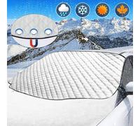 Frontscheibenabdeckung Auto Scheibenabdeckung Winter Magnet 193x126cm