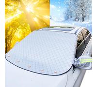 Frontscheibenabdeckung Auto Winter Frostabdeckung 5 Magnete 145x115cm