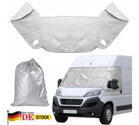 Frontscheibenabdeckung Bugschutzplane Sonnenschutz für Fiat Ducato Wohnmobil DHL