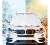 Frontscheibenabdeckung,für Citroen Berlingo Ⅲ 2018-2023 Winter Windschutzscheibe Abdeckung Faltbare Die Gegen Schnee EIS Frost Staub Sonne,B/61.81inx49.6in(157cmx126cm)