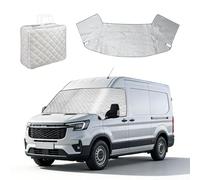 Frontscheibenabdeckung für Ford Transit MK8 MK9 2014-2026, wasserdichte Frontscheibe Sonnenschutz Auto Windschutzscheibenabdeckung Sonnenschutz Frost Schnee Schutz