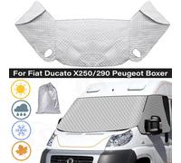 Frontscheibenabdeckung Sonnenschutz Wohnmobil Wohnwagen für Fiat Ducato 2006-22