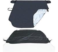 Frontscheibenabdeckung Winter 158x125cm Schnee Eis Frost Schwarz