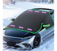 Frontscheibenabdeckung Winter für FIAT Aegea | Doblo | Ducato | Scudo | Tipo | Topolino | Ulysse, Schneeabdeckung für Windschutzscheiben Gegen Schnee,B B