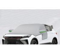 Frontscheibenabdeckung Winter für FIAT Aegea | Doblo | Ducato | Scudo | Tipo | Topolino | Ulysse, Windschutzscheibenschutz Gegen Schnee EIS Frost Staub Sonne,Silver