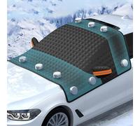 Frontscheibenabdeckung Winter FüR FIAT Ducato Peugeot Boxer Citroen Jumper Relais Ram, Faltbare Windschutzscheibenabdeckung Gegen Schneeeis Auto Zubehör,B