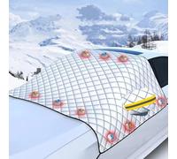 Frontscheibenabdeckung Winter für FIAT Pandina/Grande Panda/Doblò/Cargo/Ducato/e-Ducato 2024-, Schneeabdeckung für Windschutzscheiben Gegen Schnee,C C