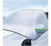 ZXBL Frontscheibenabdeckung Winter für Ford Transit Custom 2012-2024,Auto Winter Zubehoer, Faltbar Frontscheibenabdeckung für Frostschutz,Big Style