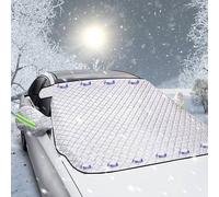 Frontscheibenabdeckung Winter Magnet UV Schutz Silber 190*125CM