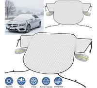Frontscheibenabdeckung Winter Windschutzscheibenabdeckung Auto mit 5 Magnet