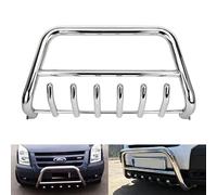 Frontschutzbügel aus poliertem Chrom, Frontschutzgitter, Stoßstange, Achse, A-Stange, passend für Transit VII MK7 2006-2014