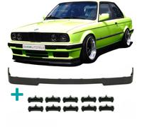 Frontspoiler / Frontlippe vorne für BMW E30 Facelift ohne M-Paket in Schwarz