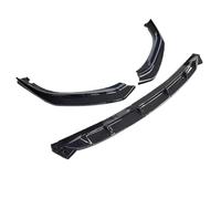 Frontspoiler Lippe Frontschürze Lippe Für 5 G30 G31 Für M 530d 525i 540i 530i 2017-2020 Kinnschutz Tuning Refit Modifizierter Splitter Auto Frontlippe Frontspoiler(Glänzend schwarz)