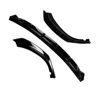 Frontspoiler Lippe Für G30 G31 G38 Für M Für Leistung 520i 530i 540i 530e 2017-2020 3PCS Front Stoßstange Splitter Glanz Schwarz Touring Tuning Body Kit Vorne Spoilerlippe(Gloss Black)