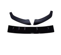 Frontstoßstange Splitter Spoiler Auto Frontspoilerlippe Splitter Diffusor Schutz Body Kits Tuning Für VW Für Golf 7 7.5 MK7 MK7.5 Für GTI Für GTD R Für Rline 2013-2020(7.5 Gloss Black)