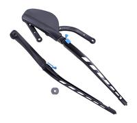 Frontwischerarm Wischerarm Scheibenwischer Wischerblatt Scheibenwischerarm Wischergestange Scheiben Wischer Arm mit Kappe Abdeckkappe Abdeckung Deckel vorne links rechts für 5er E60 E61 6er E63 E64