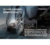 Frosch Schmutzfänger Hinten für Renault Logan, 2014->, 2 TLG.