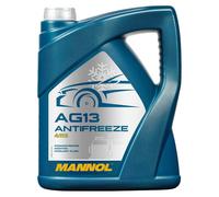 5 (1x5) Liter MANNOL Hightec Antifreeze AG13 Kühlerfrostschutz-Konzentrat grün