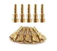 FRTRGVUVXP Motorradzubehör Für Keihin Für Kawasaki CV CVK FCE FCR Vergaser N424-25 Einspritzdüse 10pcs Slow Pilot Jet Thread Vergase Motorenteile(50-72)