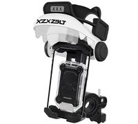 Fruusv Motorrad-Telefonhalterung, für Motorroller, für Scooter, verstellbare 360-Grad-Rotate-Telefonhalterung, Telefonhalterung mit Sonnenhahn, Mountain Cycling Phone Holder