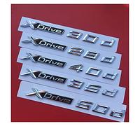 FSLLOVE Fit für BMW NEU X1 X3 X4 X5 x6 x7 XDRIVE 20D 28D 30D 40D 50D 20i 25i 28i 30i 35i 40i 48i 50i Fender Emblem Abzeichen Auto Styling Aufkleber (Color Name : New Font x 1pc, Style : XDrive 25d)