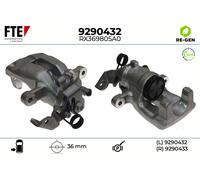FTE 9290432 Bremssattel für OPEL ASTRA GTC MERIVA X03 A04 T98 L70 F70