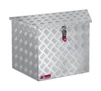 FTsolid Alu Deichselbox D2 m. Spannverschluss Schloss Gurtkiste Staubox Anhänger