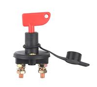 FTVOGUE Batterie Trennschalter Auto Trennschalter 12V/24V Notstrom Disconnect Automotive mit Abnehmbarem Schlüssel für Auto Boot ATV
