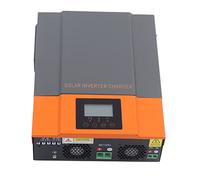 FTVOGUE Solar-Wechselrichter-Ladegerät, Reine Sinuswelle, MPPT-Controller, 1500 W, 12 V DC Bis 220 V AC, für Wohnmobil, Zuhause, Boot, Camping, Notstromversorgung mit Stabilem Ausgang für Fernseher,
