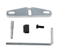 FUANA Zahnriemen-Testwerkzeugsatz Stahl kompatibel mit Ford C-Max Focus Mondeo Galaxy Kuga S-Max und Land Rover Evoque TD4 Dieselmotor schwarz/silber