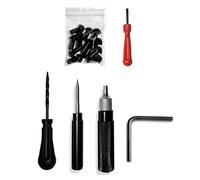 Fubdnefvo 7-Teiliges Auto-Motorrad-Reifenreparatur-Werkzeug-Set Reifen-Rad-Reparatur-Set Pilzstecker-SondendüSe