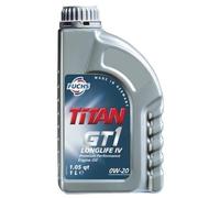 FUCHS Motoröl TITAN GT1 Longlife IV 0W-20 – VW 508 00/509 00 C20 C5 – 1 Liter
