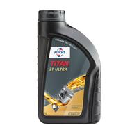 FUCHS TITAN 2T ULTRA Motoröl 1 Liter 2-Takt API TC JASO FD Husqvarna HVA 346/372
