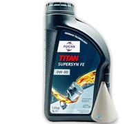 Fuchs Titan Supersyn FE 0W-30 | 1 L | kompatibel mit VOLVO VCC 95200377 | RENAULT RN0700 | ACEA A5/B5 | API SL | Motorenöl | Motoröl | Ölwechsel | Öl | SAE 0W30 |
