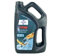 FUCHS TITAN SUPERSYN LONGLIFE 5W-40 Motoröl 5+1 = 6 Liter BMW MB VW RN PSA