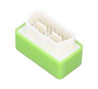 Fuel Eco Chip Tuning Box, OBD2 ECO Fuel Save Power Chip Tuning Box 15% grünes ABS Universal für Autos seit 1996