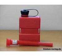 FuelFriend Plus 1,0L Kanister zapfpistolengeeignet mit Auslaufrohr rot