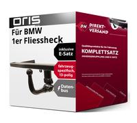 Oris Anhängerkupplung abnehmbar Kugelstange von unten gesteckt - BMW 1