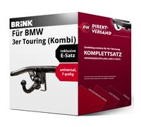 Brink Anhängerkupplung abnehmbar Kugelstange von schräg unten gesteckt - BMW 3 Touring