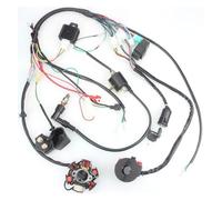 FÜR 50CC-125CC FÜR Mini 4 Takt ATV Komplette Kabelbaum CDI FÜR STATOR 6 Spule Pol Zündung Elektrische Quad Dirt Pit Bike Zündsystem
